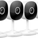 Indoor Cameras for Home Security 2K, Galayou Wireless Baby Monitor with Two-Way Audio, WiFi Cameras with APP for Phone, Smart Siren, Works with Alexa/Google Home(G7-4PACK)