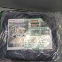 URPOWER Backseat Extender for Dogs - Hard Bottom Dog Car Seat Cover for Back Seat, Dog Hammock for Car and SUV, Pet Rear Seat Protector Dogs Travel Bed with Mesh Window & Side Flaps (All Black)