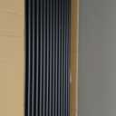 HYPERGIANT 56 Pack 32" Aluminum Deck Balusters,3/4" Round Deck Railing Spindles with Conectors and Screw,Hollow Metal Deck Balusters for Railing Fencing Porch,Black Deck Stair Spindles for Staircase