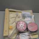 Wooden Baby Walker, Baby Push Walker, Push Walker Toys for Babies Learning to Walk & Sit-to-Stand, with Montessori Sensory Toy & Activity Center for Girls Boys