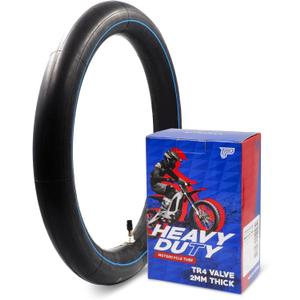 PIVOTRAX 70/100-19 (2.75/3.00-19, 80/100-19) 19" Heavy Duty E-Bike Electric Dirt Bike Inner Tube - 2 mm Thickness-TR4 Valve- Fits Most 3.00-19 MX Tires, Surron LightBee X, UltraBee, Talaria, EridePro