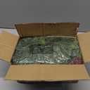 6ft Christmas Cedar Garland with Artificial Red Fruits and Pine Cones, Soft and Thick, Faux Greenery Cedar Garland, Suitable for Home Dining Table, Mantel, Porch Winter Christmas Decoration (6FT)