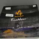 EcoNour Cool White Christmas Icicle Lights for Outside, 196.85FT 2000LED Outdoor Icicle Lights with 8 Mode, 8HR Timer, Memory Function, Clear Wire, Plug in Fairy Lights for Roofline, Party