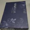 Handcrafted Hand Block Print Tablecloth 4 Seater Square 60x60 Inch - Floral Canvas Cotton - Fall & Holiday Dinner Collection - Washable Reusable Sustainable Gift-Boxed - Blue & White (Blue Dutch Delft Blossoms)