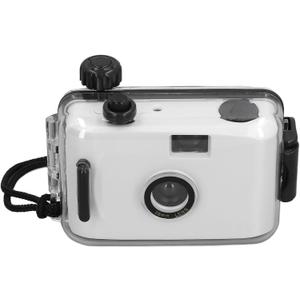 Disposable Film Camera, 35mm One Time Use Camera with 28MM F/9 Lens, Reusable Lightweight Vintage Camera for Kids (Black and White)