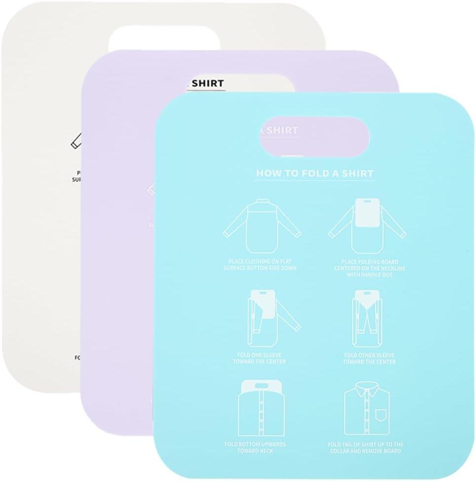 Alipis 3pcs Clothes Board t-Shirt Folder Folding Board Adult Shirt Folding Board t Shirts Clothes Folder Costumes for Adults Adult Costumes Clothes Folding Board Clothing pp