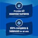 Purina Friskies Dry Cat Food Seafood Sensations With Salmon, Tuna, and Shrimp Flavors - (Pack of 4) 3.15 lb. Bags