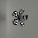 Enhon 13 in 1 Metal Faucet Aerator Removal Tool, Heavy Duty Aerator Key Wrench for Hidden Threaded TF, TJ, TT, JR, STD and Cut Side/Round with Housing M16 M18 M20 M22 M24 M28 (Polished Chrome)