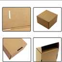 8x6x2 inch Shipping Boxes Pack of 25, Brown Corrugated Cardboard Box Mailer Boxes for Packaging Small Business ShippingRecyclable Moving Storage Mailing Boxes Bulk Book Literature Gift Giving