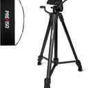 PREXISO Professional Laser Level Tripod - 61 Inch Sturdy Aluminum Tripod for Laser Levels, Lightweight Extendable Tripods Stand with Bag, Anti-Slip Feet, Quick Release Plate with 1/4" Thread