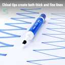 Mr. Pen- Dry Erase Markers, 16 Pack, Assorted Colors, Low Odor Ink, Chisel Tip, White Board Markers Dry Erase, Ideal for Classroom, Back to School Supplies, Teachers, Office, Whiteboard & Home