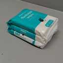 Amazon Basics Adult Wet Wipes Flushable Fragrance Free, 126 Count (3 Packs of 42) Packaging May Vary (42 Count (Pack of 3))