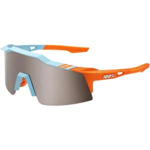 100% Speedcraft XS Sport Performance Cycling Sunglasses Premium Vented Baseball Road Bike Triathlon with Interchangeable Lens (Soft Tact Two Tone)
