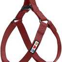 Pawtitas Solid Color Step in Dog Harness or Vest Harness Dog Training Walking of Your Puppy Harness Extra Small Dog Harness Marsala Brown Dog Harness