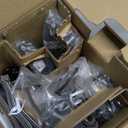 Panasonic Cordless Phone 2 Handsets System Expandable with Amber Backlit Display  KX-TGC352B (Black)