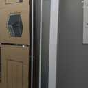 43 inch Tall Safety Dog Gate Adjustable 29.7-45.2 inch Extra-Wide Metal Pet Gate Drill-Free Pressure-Mount Installation kit Self-Closing Cat Gate for Stairwells、Doorways（White）