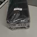 PTSTING Silverware Caddy Black Wood Silverware Holder Paper Plate Dispenser Utensil Caddy Cutlery Flatware Organizer Box for Spoons Forks Plates Napkins