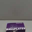 ENERLITES Duplex Receptacle Outlet Wall Plate, Size 1-Gang 4.50" x 2.76", Unbreakable Polycarbonate Thermoplastic, UL Listed, 8821-LA-10PCS, Light Almond (10 Pack)