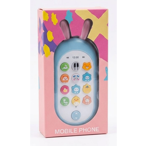 Puzzle Mobile Phone Toy for Kids, Toddlers with 20 Musical Songs Animal Sound for Kids, Ringtones, Lights - Birthday Party Favors and Gifts for Girls