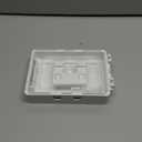 Mom's Choice Gold Awards Winner - EUDEMON 1 Pack Updated Baby Safety Electrical Outlet Cover Box Childproof Plug Cover - More Space for Large Plugs Easy to Install & Use (White)