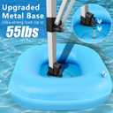 Canopy Float Set, Floating Pool Canopy Float for Any Pop-Up Pool Shade Canopy Floating Tent(18"X18"X10"), Include Hand Air Pump, Durable PVC Floats Kit for Pools, Lakes, Beaches (Canopy Not Included)