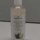 12oz Organic Aloe Vera Gel for Face, Skin, Hair & Sunburn Relief - From 100 Percent Pure Aloe Vera - Cold Pressed, Vegan, Unscented - Made in USA.