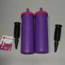 2 Pack - Tota Hand Held 2-Way Dual Action Balloon Pump for Balloons - Balloon Inflator Pumps in Both Directions