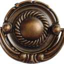 4-Pack 2 C-C Vintage Style Antique Copper Bail Drawer Pull Drop Swing Handles Cabinet Knob Kitchen Hardware 51 mm Centers (4)