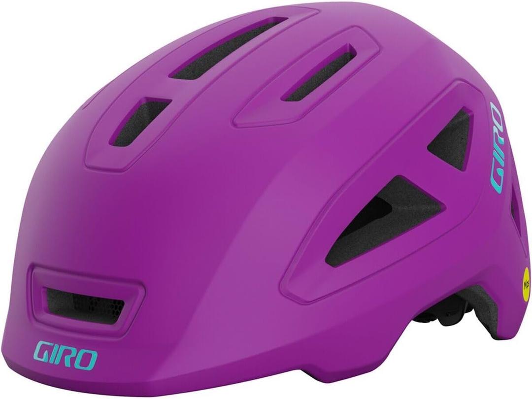Giro Scamp MIPS II Youth Recreational Cycling Helmet (X-Small, Matte Purple)