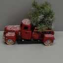 DEMDACO Large Red Truck With Tree Figure ,13.5x1 Fit, Red