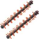 Area Rug Brush Roll Replacement Compatible with Bissell Crosswave 1866 Series Vacuum,Compare to Part # 1608017, Pack of 2