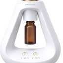 Apex Waterless Diffuser  Cold Air Nebulizing Aromatherapy Diffuser for Home & Office | No Water, No Heat, No Residue | 9 Precision Scent Settings | Pristine White