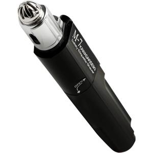 M-7 Nose Hair Trimmer – Multifunctional Nose, Ears and Eyebrows Hair Trimmer for Men with Nickel Sterilized Coating and Self-Cleaning Water Resistant Design – Travel Pouch Included