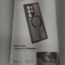 ESR for Samsung Galaxy S24 Ultra Magsafe Case with Kickstand, Wireless Charging Compatible with Magnetic, 3 Stand Modes, Military-Grade Protection, Shockproof Case Slim Fit for S24 Ultra, Black