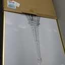 upsimples 24x36 Poster Frame Gold 3 Pack, Scratch-Proof Picture Frames 24 x 36 for Photo Gallery - Slide-In Strips, Horizontal or Vertical Wall Mounting