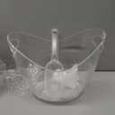 3 Pcs Ice Bucket for Parties Champagne Drink Plastic Acrylic Bucket for Cocktail Mimosa Bar Beverage Tub with Scoops for Champagne