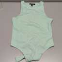 Steve Madden womens Nico Bodysuit (Small, Mint)