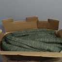 Bedsure King Size Comforter Set - Dark Green Soft Bedding for All Seasons, Cationic Dyed Bed Set, 3 Pieces, 1 King Size Comforter (104"x90") and 2 Pillow Shams (20"x36"+2")