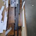 Zevemomo Queen Size Bed Frame with Headboard, Bed Frame Queen Size with Charging Station, Built in LED Light Strip, No Noise, No Box Spring Needed, Rustic Brown(Rectangular Slot)