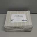 Tommy Hilfiger - King Bed Sheets, Crisp & Cool Cotton Percale Bedding with Matching Pillowcases, Lightweight Bed Set, Oeko-Tex Certified (Effortless Stripe Beige)