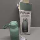 Momcozy Portable Milk Warmer for Travel  Dual Heating Modes for Breast Milk & Water, Portable Bottle Warmer with Fast Heating & Long Battery Life, 17 Ounces Large Capacity to Meet Your All-Day Needs