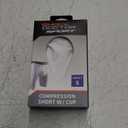 SDS COMPSHORT W/FLEX CUP WHT M/S