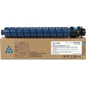 Compatible Cyan Toner Cartridge Replacement for Ricoh IM C3000 C3500 C4500 C6000 C2000 C2500, MP C4503 C6003 C5503 C3503 C3003 C2003 C2503, MP C4504 C6004 C3004 C3504, 841850 (Cyan, 1-Pack)
