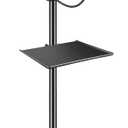 Professional Studio Recording Microphone Isolation Shield, Pop Filter,High density absorbent foam is used to filter vocal. Suitable for Blue Yeti and other condenser microphones (AO-504 With Stand)