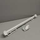 PRObebi Retractable Dog Gate for The House Extends to 54" Wide 34" Tall, Gates for Baby Indoor, Stair Gate for Outdoor, Staris, Hallways, Doorways, Deck, Porch, Need Drilling