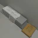 WOPITUES Wood Floating Shelves Set of 6, Shelves for Wall Decor, Farmhouse Shelf for Bedroom, Bathroom Storage Shelves, Book Shelves for Living Room-Grey (16.5 Inch)