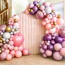 AerWo Balloon Arch Kit Balloon Arch Stand with Base, 9.35Ft & 6Ft High Free Bending Half Arch Balloon Stand for Wedding Birthday Party Baby Shower Yard Lawn Christmas Decorations