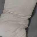 Lofe Toddler Pillow with Pillowcase 13x18, Organic Cotton Shell with Zipper, Adjustable Loft, Natural Un-Bleached Tan
