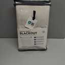 100% Blackout Shield Blackout Curtains for Bedroom 84 Inches Long, Back Tab/Rod Pocket Living Room Drapes, Thermal Insulated Blackout Curtains 2 Panels Set, 50" W x 84" L, Cream