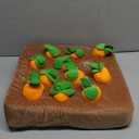 Interactive Dog ToysSqueak Carrot Snuffle Mat for Dogs Plush Puzzle Toys 2 in 1 Non-Slip Nosework Feed Games for Pet Stress Relief with 12 Carrots